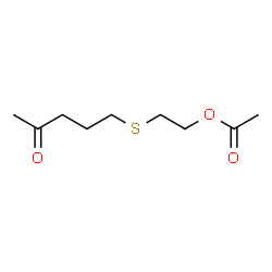 ChemSpider 2D Image | 2-[(4-Oxopentyl)sulfanyl]ethyl acetate | C9H16O3S