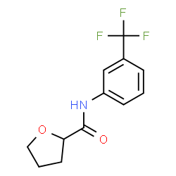 ChemSpider 2D Image | N-[3-(Trifluoromethyl)phenyl]tetrahydro-2-furancarboxamide | C12H12F3NO2