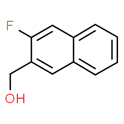ChemSpider 2D Image | (3-Fluoro-2-naphthyl)methanol | C11H9FO