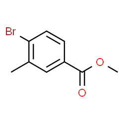 ChemSpider 2D Image | Methyl 4-bromo-3-methylbenzoate | C9H9BrO2