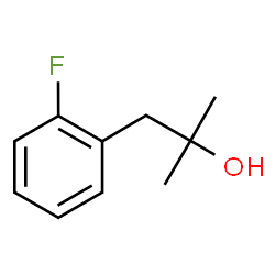 ChemSpider 2D Image | 1-(2-Fluorophenyl)-2-methyl-2-propanol | C10H13FO
