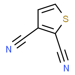 ChemSpider 2D Image | 2,3-Thiophenedicarbonitrile | C6H2N2S