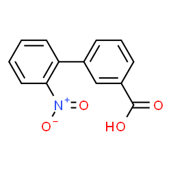 ChemSpider 2D Image | 2'-Nitro-3-biphenylcarboxylic acid | C13H9NO4