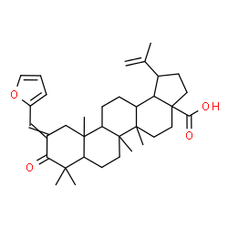 ChemSpider 2D Image | 2-(2-Furylmethylene)-3-oxolup-20(29)-en-28-oic acid | C35H48O4