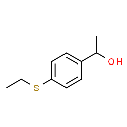 ChemSpider 2D Image | 1-[4-(Ethylsulfanyl)phenyl]ethanol | C10H14OS
