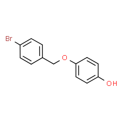 ChemSpider 2D Image | 4-[(4-Bromobenzyl)oxy]phenol | C13H11BrO2