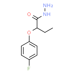 ChemSpider 2D Image | 2-(4-Fluorophenoxy)butanehydrazide | C10H13FN2O2