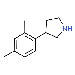 ChemSpider 2D Image | 3-(2,4-Dimethylphenyl)pyrrolidine | C12H17N