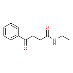ChemSpider 2D Image | N-Ethyl-4-oxo-4-phenylbutanamide | C12H15NO2