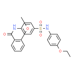 ChemSpider 2D Image | N-{4-[(4-Ethoxyphenyl)sulfamoyl]phenyl}-2-methoxybenzamide | C22H22N2O5S