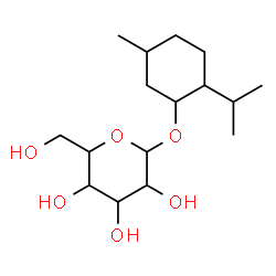 ChemSpider 2D Image | 2-Isopropyl-5-methylcyclohexyl hexopyranoside | C16H30O6
