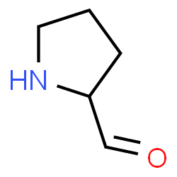 ChemSpider 2D Image | 2-Pyrrolidinecarbaldehyde | C5H9NO