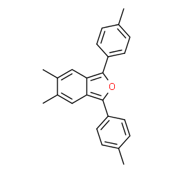 ChemSpider 2D Image | 5,6-Dimethyl-1,3-bis(4-methylphenyl)-2-benzofuran | C24H22O