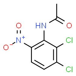 ChemSpider 2D Image | N-(2,3-Dichloro-6-nitrophenyl)acetamide | C8H6Cl2N2O3