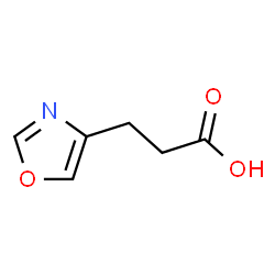 ChemSpider 2D Image | 3-(1,3-Oxazol-4-yl)propanoic acid | C6H7NO3