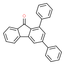 ChemSpider 2D Image | 1,3-Diphenyl-9H-fluoren-9-one | C25H16O