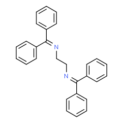 ChemSpider 2D Image | n,n'-bis(diphenylmethylene)ethane-1,2-diamine | C28H24N2