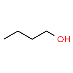 Tert-butyl alcohol tert-butanol solvent molecule Vector Image