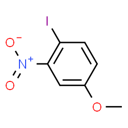 ChemSpider 2D Image | 4-Iodo-3-nitroanisole | C7H6INO3