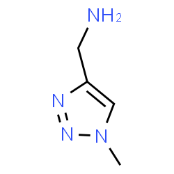 ChemSpider 2D Image | 1-(1-Methyl-1H-1,2,3-triazol-4-yl)methanamine | C4H8N4