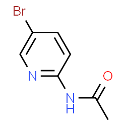 ChemSpider 2D Image | 2-Acetamido-5-bromopyridine | C7H7BrN2O