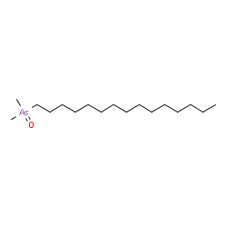 ChemSpider 2D Image | 1-dimethylarsinoylpentadecane | C17H37AsO