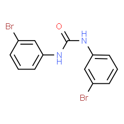 ChemSpider 2D Image | 1,3-Bis(3-bromophenyl)urea | C13H10Br2N2O