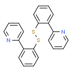 ChemSpider 2D Image | bis[2-(2-pyridyl)phenyl]disulfide | C22H16N2S2