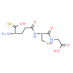 ChemSpider 2D Image | Selenoglutathione | C10H17N3O5SSe