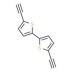 ChemSpider 2D Image | 5,5′-diethynyl-2,2′-bithiophene | C12H6S2