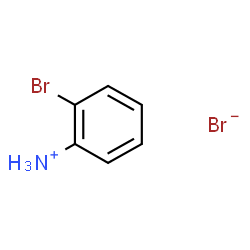 ChemSpider 2D Image | 2-Bromoanilinium bromide | C6H7Br2N