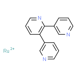 ChemSpider 2D Image | ruthenium(ii) terpyridyl | C15H11N3Ru