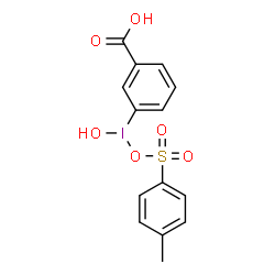 ChemSpider 2D Image | 3-[hydroxy(tosyloxy)iodo]benzoic acid | C14H13IO6S