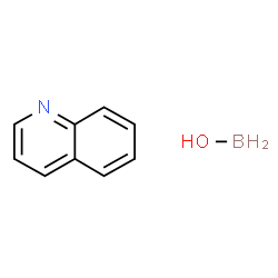 ChemSpider 2D Image | borinic acid; quinoline | C9H10BNO
