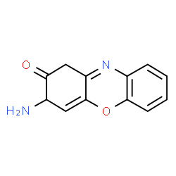 ChemSpider 2D Image | 3-Aminophenoxazine-2-one | C12H10N2O2