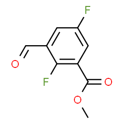 ChemSpider 2D Image | Methyl 2,5-difluoro-3-formylbenzoate | C9H6F2O3