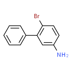 ChemSpider 2D Image | 6-Bromo-3-biphenylamine | C12H10BrN