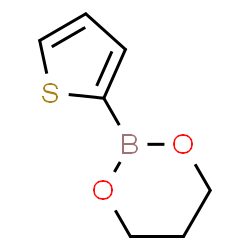 ChemSpider 2D Image | 2-(2-Thienyl)-1,3,2-dioxaborinane | C7H9BO2S