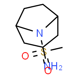 ChemSpider 2D Image | 8-methanesulfonyl-8-azabicyclo[3.2.1]octan-3-amine | C8H16N2O2S