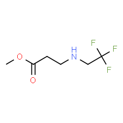 ChemSpider 2D Image | Methyl N-(2,2,2-trifluoroethyl)-beta-alaninate | C6H10F3NO2