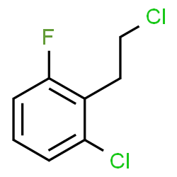 ChemSpider 2D Image | 1-Chloro-2-(2-chloroethyl)-3-fluorobenzene | C8H7Cl2F
