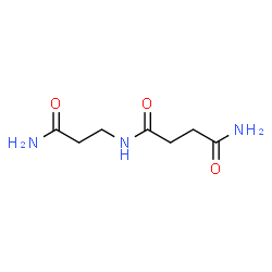 ChemSpider 2D Image | N-(3-Amino-3-oxopropyl)succinamide | C7H13N3O3