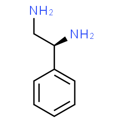 ChemSpider 2D Image | (1S)-1-Phenyl-1,2-ethanediamine | C8H12N2