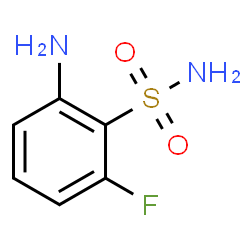 ChemSpider 2D Image | 2-Amino-6-fluorobenzenesulfonamide | C6H7FN2O2S