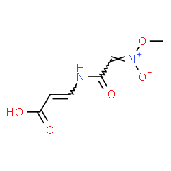 ChemSpider 2D Image | (2E)-3-({(2E)-2-[Methoxy(oxido)-lambda~5~-azanylidene]acetyl}amino)acrylic acid | C6H8N2O5