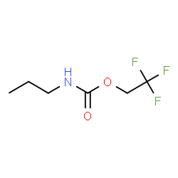 ChemSpider 2D Image | 2,2,2-Trifluoroethyl propylcarbamate | C6H10F3NO2