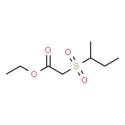ChemSpider 2D Image | Ethyl (sec-butylsulfonyl)acetate | C8H16O4S