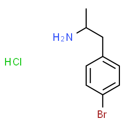 ChemSpider 2D Image | 4-Bromoamphetamine (hydrochloride) | C9H13BrClN