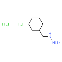 ChemSpider 2D Image | (Cyclohexylmethyl)hydrazine dihydrochloride | C7H18Cl2N2