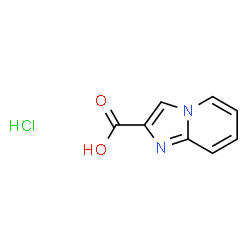 ChemSpider 2D Image | imidazo[1,2-a]pyridine-2-carboxylic acid hydrochloride | C8H7ClN2O2